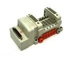 Smc VV5QC11-05N3FD0-S Pneumatic Manifold Base W/ D-sub Connector. Fixed Price $152.99.