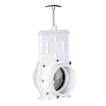 Valterra 4" Pvc Gate Valve Slip/hub Fittings With Stainless Steel Paddle For. Fixed Price $125.29.