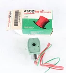 New 238210-058D Asco Red Hat Valve Coil. Fixed Price $125.00.