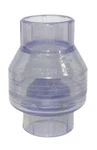 Valterra 200-C20W Pvc Swing (no Spring) Check Valve, Clear Blue, 2" Slip. Fixed Price $21.36.