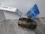 New Nibco Hydrapure Brass Valve 3/4 Threaded Female T-585-80-LF NL950X8CL. Fixed Price $29.98.