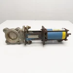 Dezurik 9262766 Fig Kbd 3" Stainless Steel Knife Gate Valve Pneumatic Actuator. Fixed Price $179.99.