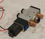 Tailonz Pneumatic 4V310-10 Solenoid Pilot Operated Air Valve 0.15 0.8MPA, 110VAC. Fixed Price $19.99.