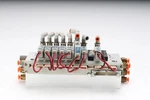 Smc 7X VQZ115-5L01-M5 And 1X VQZ1121-5L01-M5 Solenoid Valves W/ Manifold 48395. Fixed Price $46.20.