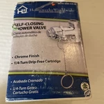 Homewerks 3070-300-CH-B Chrome Self Closing Outdoor Shower Valve 1/2 In.. Fixed Price $49.00.