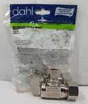 New Dahl 611-33-31-BAG 5/8 X3/8 Od Turn Angle Ball Valve Nnb ***make Offer***. Fixed Price $12.99.