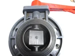Fnw 721E 6" Lug Style U-pvc Butterfly Valve W/ Lever Operator, 150-PSI. Fixed Price $181.12.