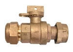 A.y Mcdonald 1" Cts Compression Brass Ball Valve Curb Stop 300W Msd Copper. Fixed Price $134.99.