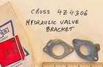 4Z4306 Cross Hydraulic Valve Replacement Bracket New Made In Usa. Fixed Price $16.95.