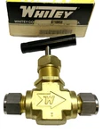 New Swagelok Whitey B-18RS8 Brass Needle Valve 3000PSI 100 F. Fixed Price $71.01.