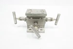 Anderson Greenwood M4AVS 02-2565-541 Stainless Instrument Manifold 6000PSI. Fixed Price $42.00.