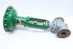 Fisher 657 Size 40 Pneumatic Flanged Iron Control Valve 2IN 125. Fixed Price $1989.10.