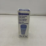 Simmons 466-SB Foot Valve X 1-1/4". Fixed Price $28.80.