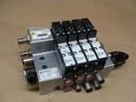 Norgren VSP151011A 4-STATION Manifold With VS18S517DF213A. Fixed Price $500.95.