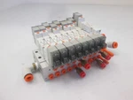 Smc, SY3240-5LOZ/ SY3140-5LOZ, Solenoid Valve Assy, Used. Fixed Price $43.00.