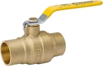 Mueller 1134583 Ball Valve 1/2" Brass -40 To 194 F Sweat X. Fixed Price $32.74.