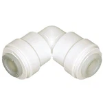 Watts PL-3002 Tube Elbow, 1/4 In, X Od, 90 Deg Angle, Plastic, 150 Psi. Fixed Price $12.85.