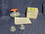 Hayward TB2100STE 1" Cpvc True Union Ball Valve With O-rings Socket/threaded Fpm. Fixed Price $79.95.