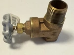 Nibco TI-8 Bronze Gate Valve 1" Npt Thread Ends 200 Psi Wog, Handwheel Operated. Fixed Price $25.00.