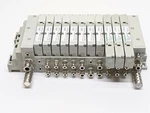 Numatics Valve Assembly W/ 3) 051BBD00M000061 & 8) 051BA400M047N61, 219-828. Fixed Price $494.99.