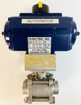 Flow-tek Automator Srda Pneumatic Actuator Model 4.0 W/ 1 Ball Valve -new. Fixed Price $489.99.