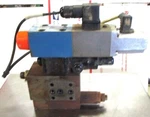 Rexroth Directional Valve Stw 0063-10/V + Basic Tech. VB1-347 Block Used Takeout. Fixed Price $369.50.
