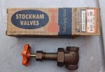 Nos Stockham B-135 Bronze Gate Plumbing Valve Size 1/2". Fixed Price $35.00.
