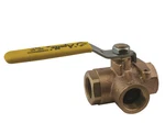 Apollo 1-1/2" 70-607-01 3-WAY Diverter Bronze Ball Valve. Fixed Price $60.00.