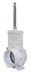 Valterra 6401P Pvc Pneumatic Gate Valve, White, 4" X Slip, Stainless Pad.... Fixed Price $264.95.