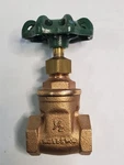New Elkhart Products Corp 1/2" Bronze (copper) Gate Valve 150 Lbs Wos #890 Ips. Fixed Price $25.00.