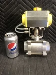Double Acting Air Actuated 1.5 Stainless Steel Apollo CF8M Ball Valve Mac 45A*-. Fixed Price $233.75.