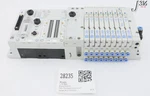 28235 Festo 9-SLOT Solenoid Valve Manifold, Vmpal-epl-fb-poly 570783. Fixed Price $837.75.