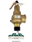 Kunkle, Model 6010HGED1-AM, Safety Relief Valve, 1-1/2" X 2", 150PSIG Bronze New. Fixed Price $350.00.