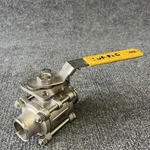 Top-flo S1072 CF8M 1000 Wog 1-1/2" Stainless Steel 3 Piece Tri-clamp Ball Valve. Fixed Price $89.99.