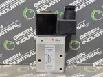 Used Norgren 8020750-0201-D Direct Acting Solenoid Valve 120 Psig Id.nr. 9933140. Fixed Price $200.00.