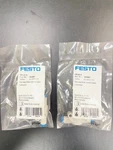 (qty 2) Festo GR-QS-4 One-way Pneumatic Flow Control Valve 4MM Tube O.d. 193967. Fixed Price $30.00.