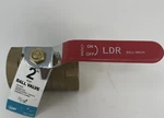 Ldr 2IN F.i.p. Brass Valve 400 Wog Standard Port 022 2208 New. Fixed Price $29.45.