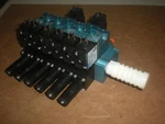 Bank Of (6) Mac Solenoid Valves (2) 45A-NAC-DDAJ-1KD & (4) 45A-LAC-DDAJ-1KJ. Fixed Price $199.99.