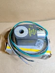 Parker 1F4C80 Solenoid Coil, Gold Ring Series, 24V, Class F, 9.5W (new Box). Fixed Price $50.00.