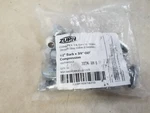 Zurn QQTV60SGX Xl Pex Straight Chrome Stop Valve 1/2" Barb 3/8" Comp 10PK. Fixed Price $35.00.
