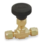 Parker 4A-V4LN-B Needle Valve, Straight, Brass, 1/4 In.. Fixed Price $113.99.