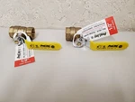 *lot Of 2* Proline 1/2 In. Fip Brass Full Port Ball Valve (model: 107-813HN). Fixed Price $13.99.