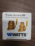 Watts Isolation Pump Flange 3/4" IPF-S-M1 600 Wog Open Box. Fixed Price $38.00.