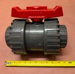 FNW340NAEM Full Port True-union Ball Valve W/ Socket Ends Pvc 3". Fixed Price $119.00.