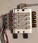 (4) Smc SY3140-5GZ Solenoid Valves With Manifold Free Shipping. Fixed Price $89.99.