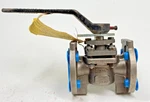 Durco G411 Sleeve Line Stainless Plug Valve 3/4" Class 150 Rf Flanged, Full Port. Fixed Price $161.79.