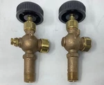 Conbraco Apollo Valves 21-205-03 Top & Bottom 1/2 Gauge Cock Set. Fixed Price $150.00.