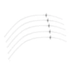 Fuji Spray 2024-5 Pressure Tubes W/ Check Valves, 5-PACK For Older Guns. Fixed Price $40.29.
