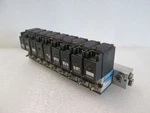 Koganei, 030E1, Solenoid Assy, W/ YM10T Block, 9 Valve, Used. Fixed Price $21.00.