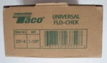 Taco 221-6 Universal Flo-chek 1-1/4" Npt Check Valve Cast Iron Combo Ship. Fixed Price $52.50.